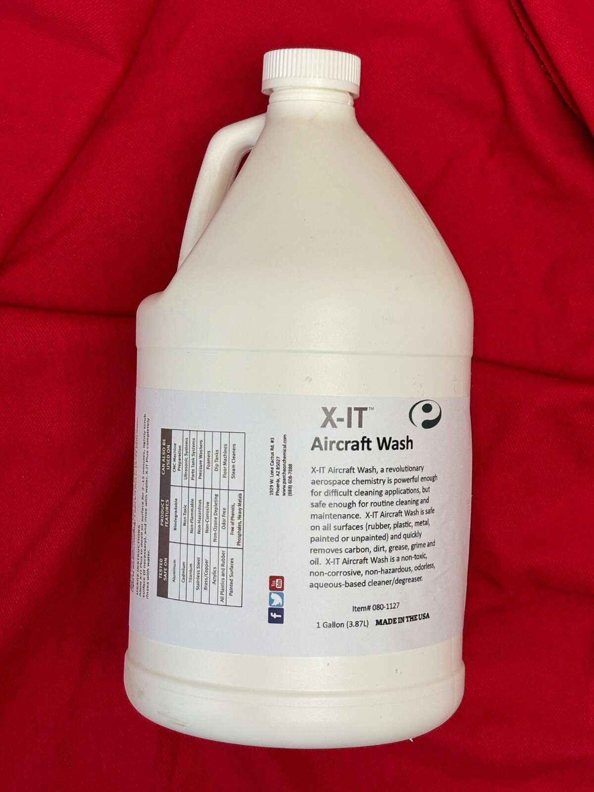 Pantheon X-IT Aircraft Wash, 1 Gallon