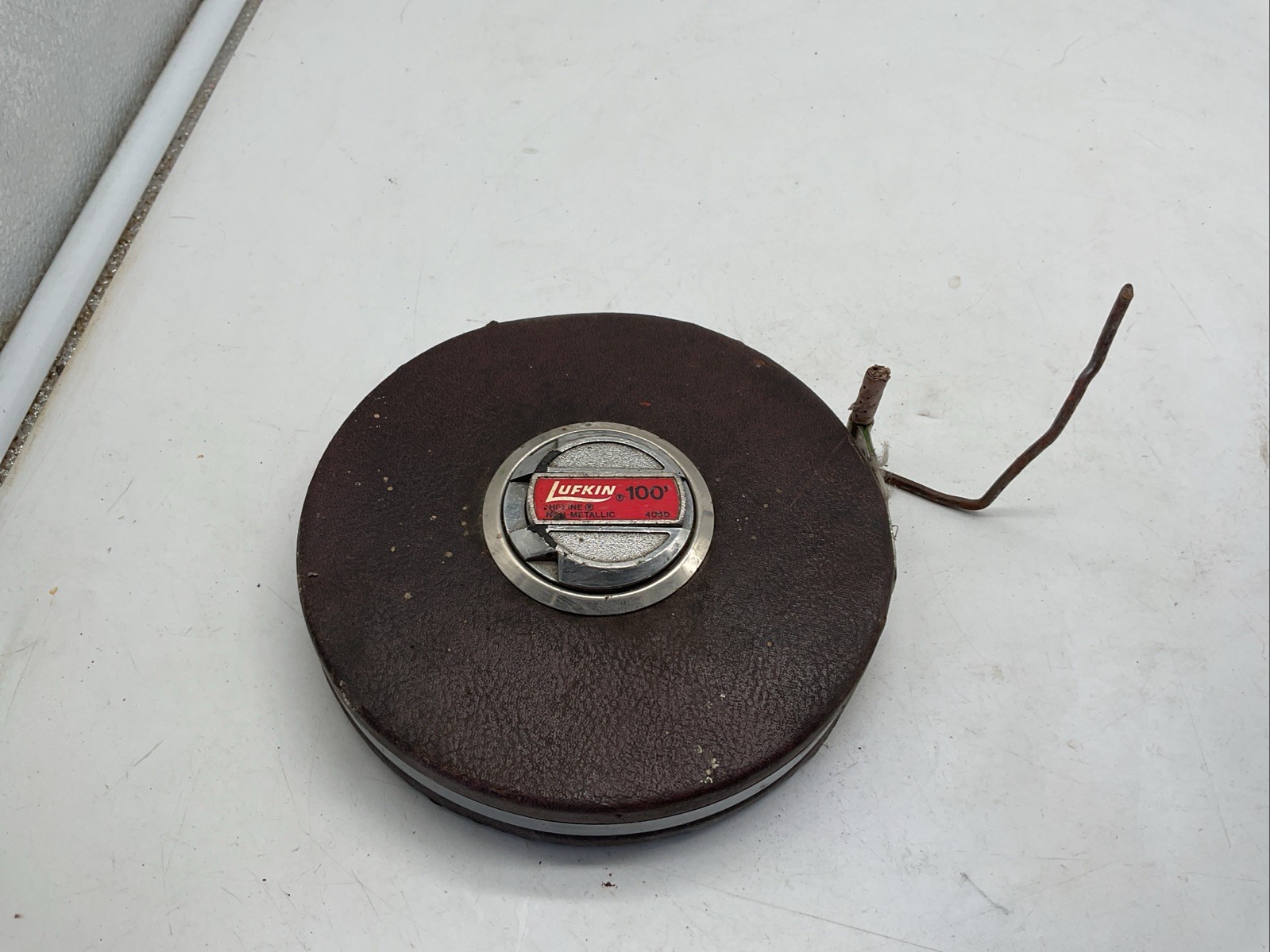 Lufkin 5/8" x 100ft Engineer's Tape Measure HD406D Wind Up Travel Non Metallic