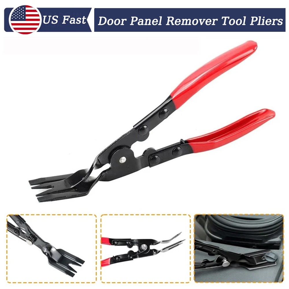 Car Trim Clip Removal Headlight Repair Door Panel Retainer Remover Tool Pliers