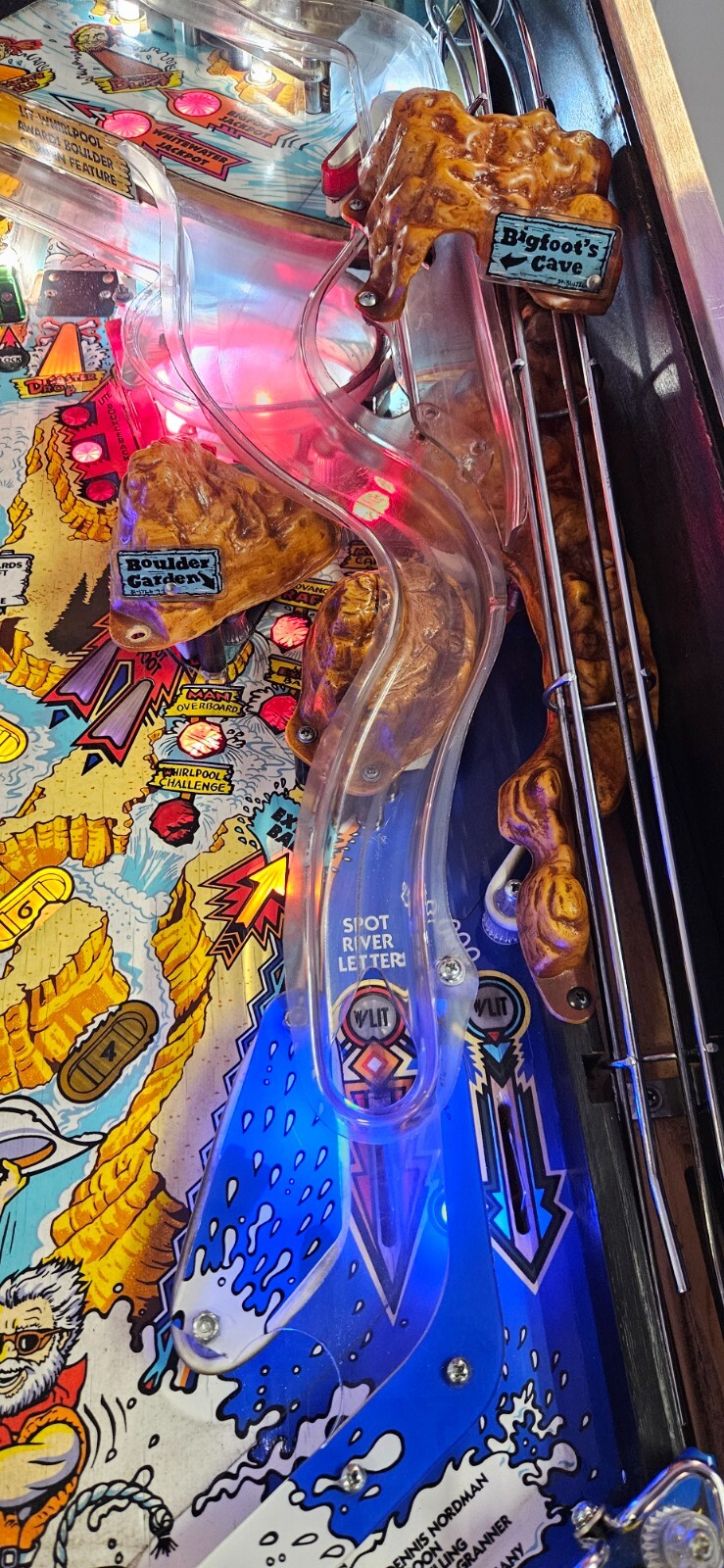 WHITE WATER Pinball Machine - Williams 1993 - 2336