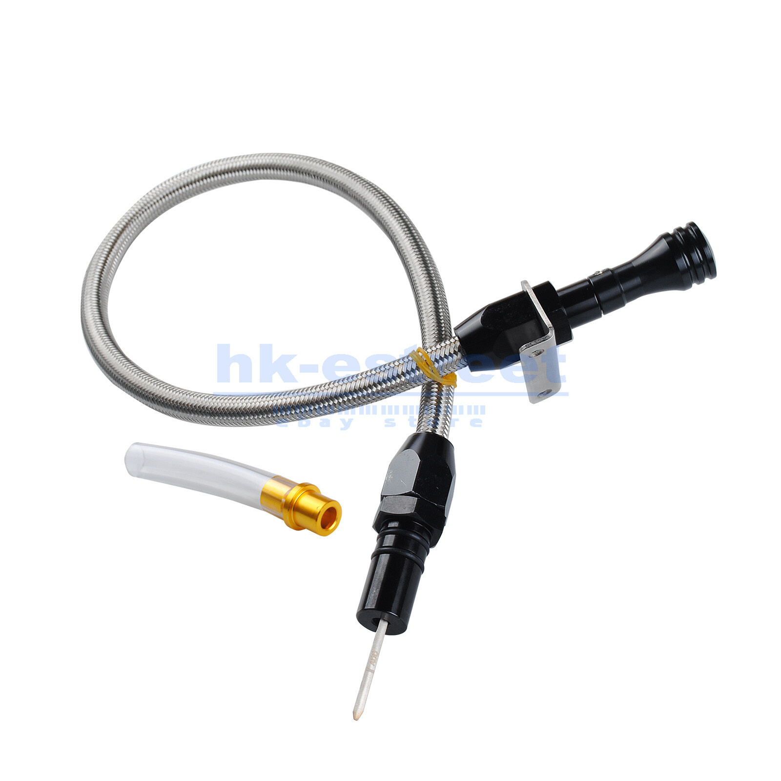 For Ford AOD Flexible Chrome Stainless Steel Transmission Dipstick AODE 4R70W US