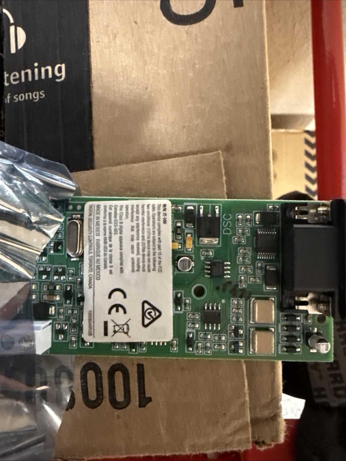 DSC IT-100 PowerSeries RS-232 Automation Integration Module Bi-Directional New