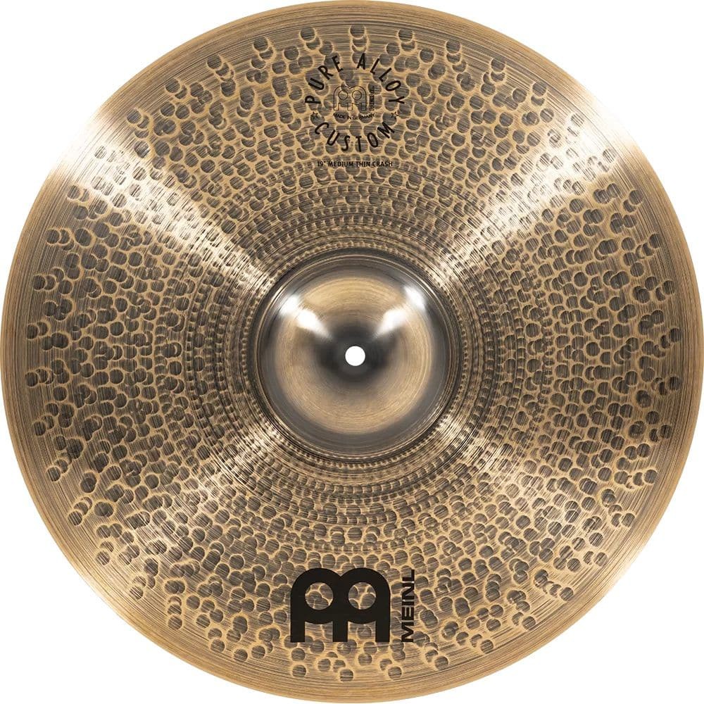 Meinl Pure Alloy Custom Medium Thin Crash Cymbal 19"