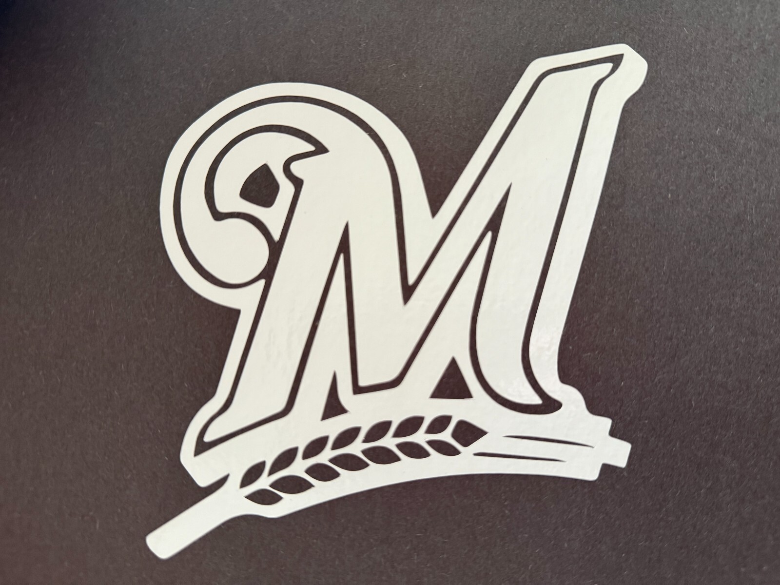 MLB MILWAUKEE BREWERS BASEBALL VINYL STICKER DECAL