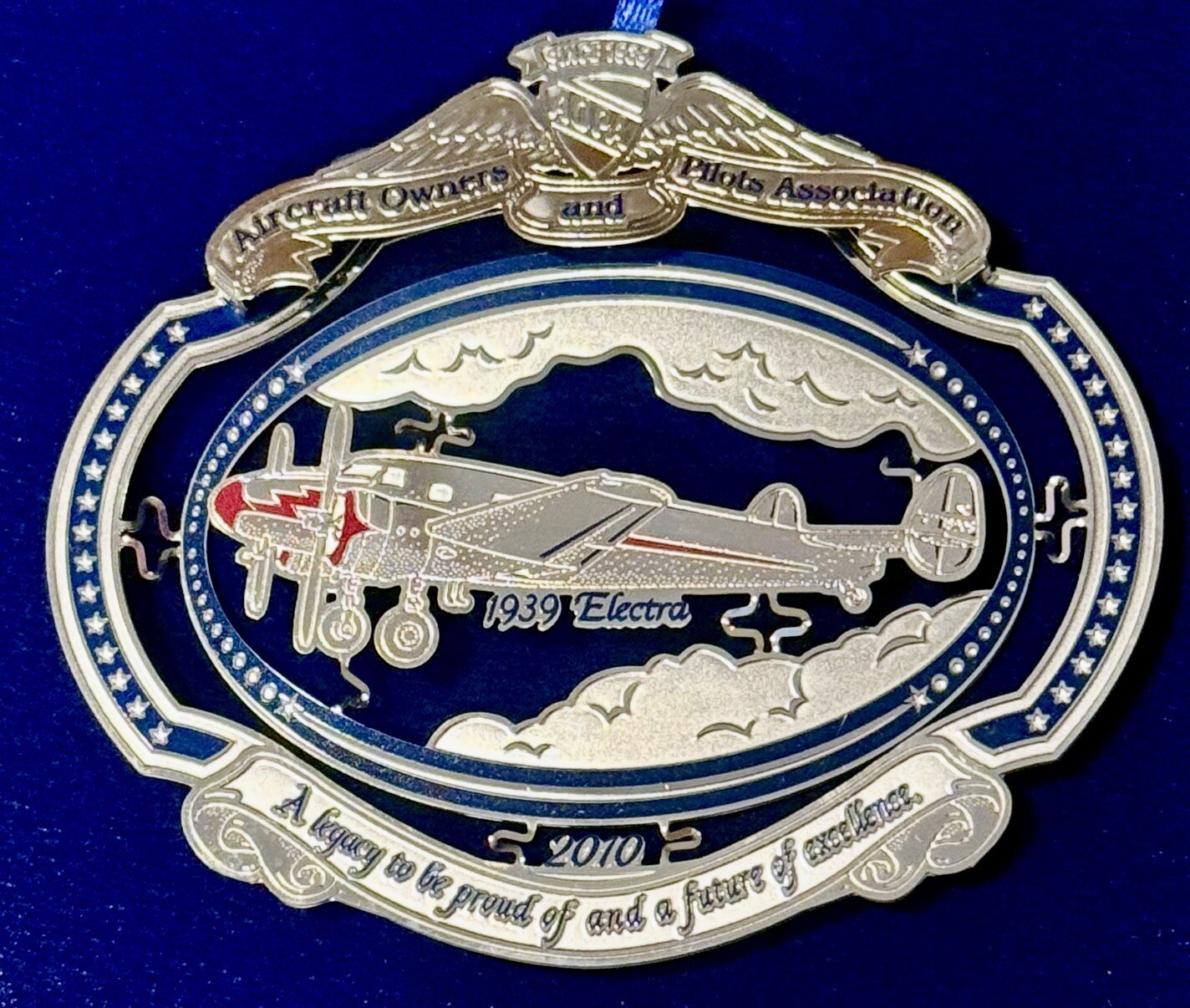 AOPA Aircraft Owners & Pilots Association Christmas/Holiday ornament
