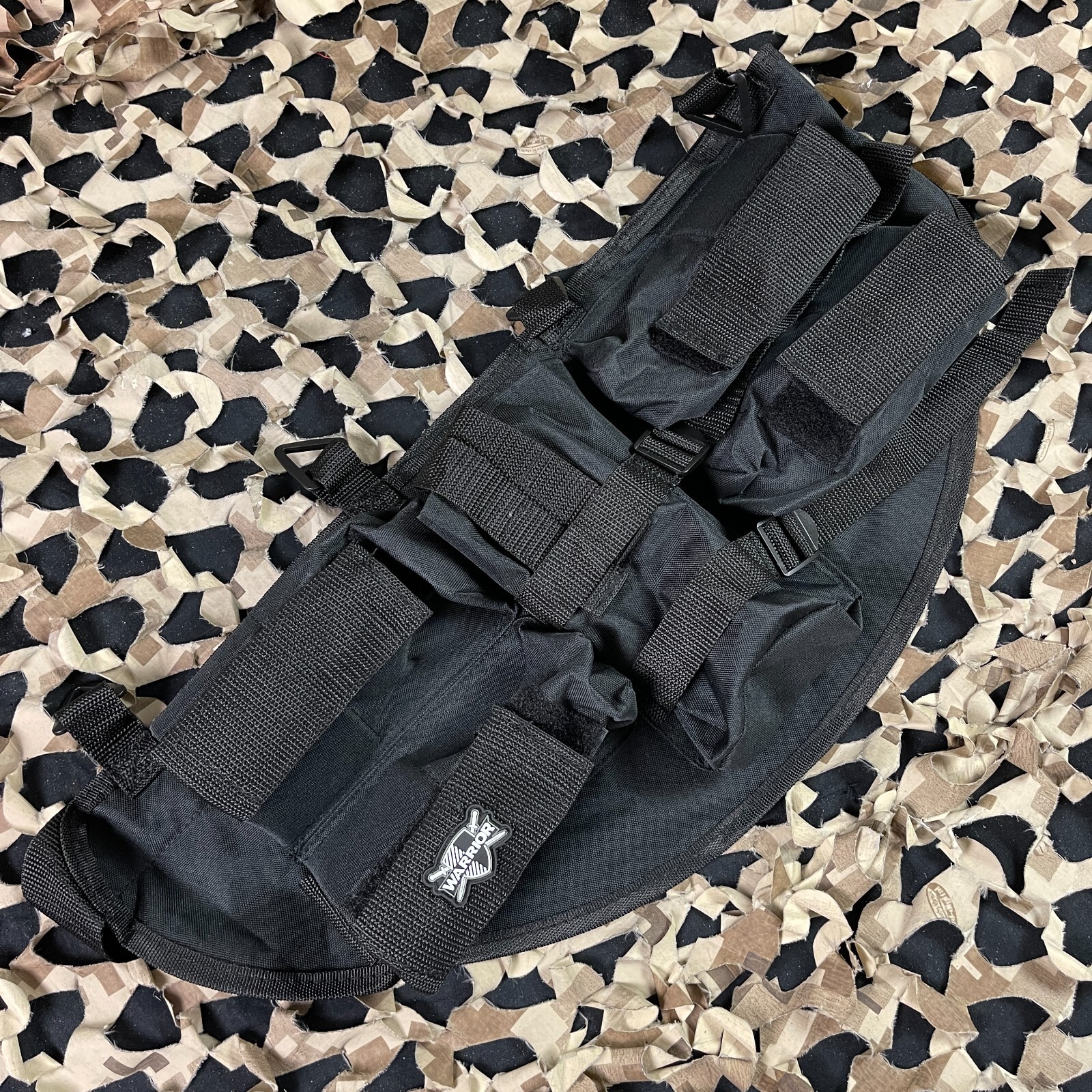 NEW Warrior 4+1 Paintball Harness - Black