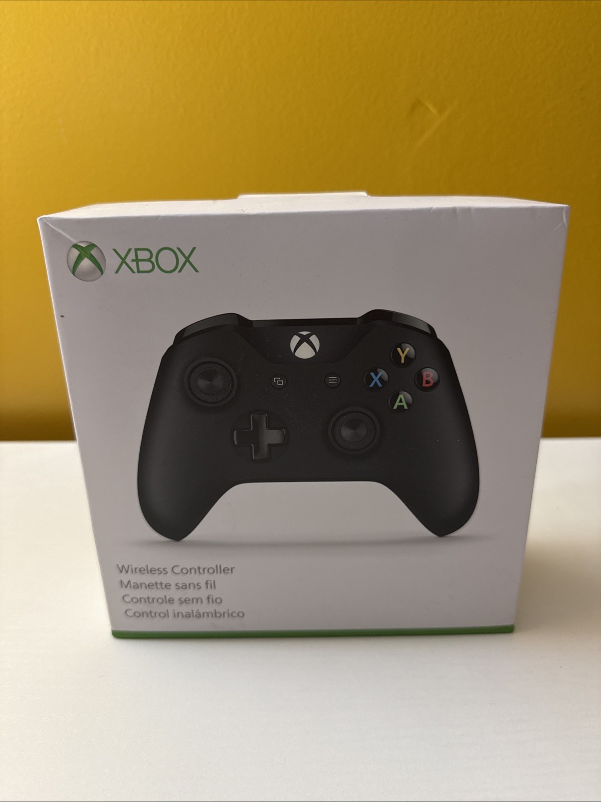 NEW |Sealed| Microsoft Xbox One Black Wireless Controller Model 1708 Bluetooth