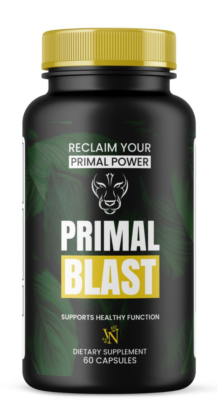 Primal Blast for Men, Primal Blast Pills for Mens Daily Health 60ct 1 Bottle