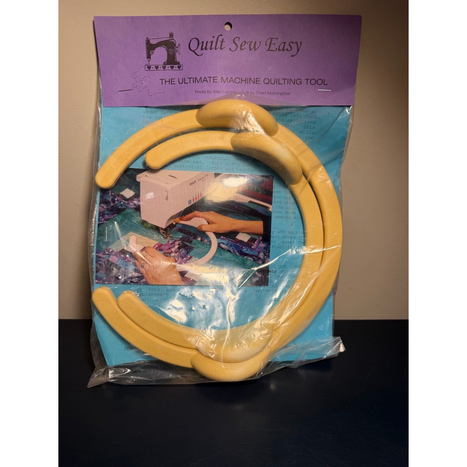 Quilt Sew Easy Ultimate Machine Quilting Tool Large and Small in Package NIP