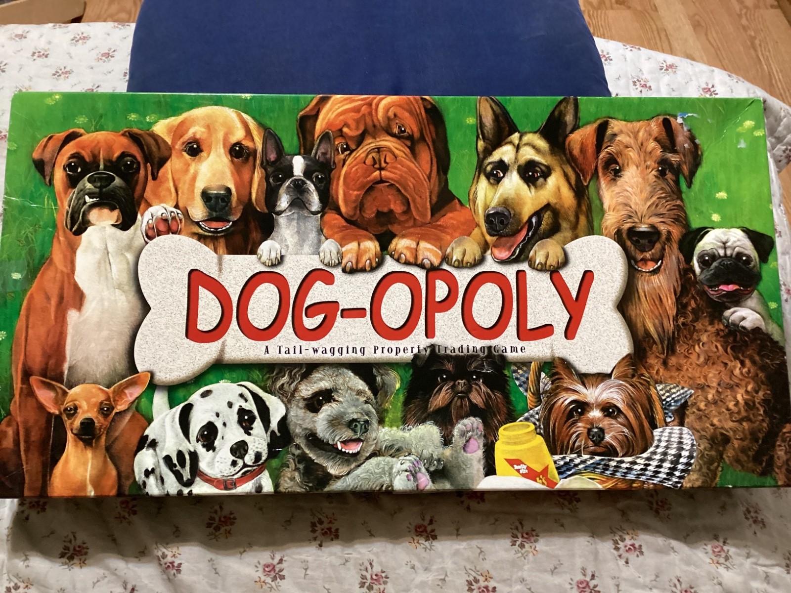 DOGOPOLY COMPLETE GAME;DACHUND;DOBERMAN;POODLE;BOXER;COLLIE;LAB;TERRIER/FREE P&H