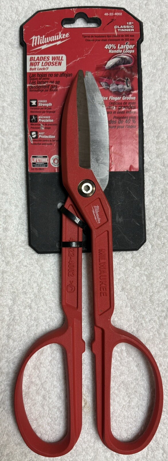 Milwaukee 12" Classic Tinner (48-22-4002)