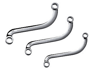 Nepros NM12-08, Metric S-Shaped Box-End Wrenches (12pt.)