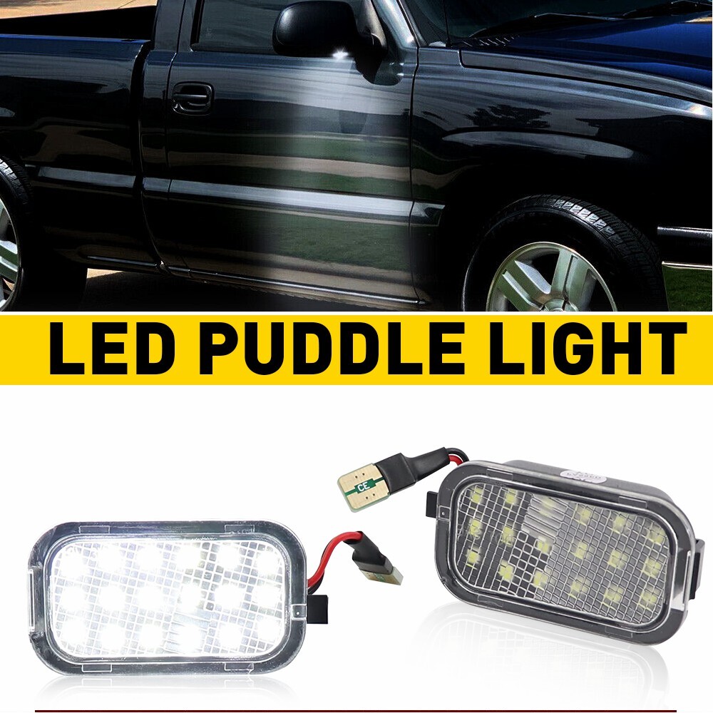 LED Side Mirror Puddle Light Assembly for 2007-2013 Cadillac Escalade EXT Base