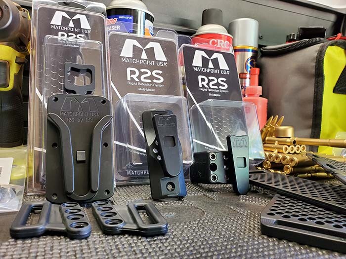 R2S Tactical Kit - Hands free level 2 weapons & gear security. Rapid Retention!