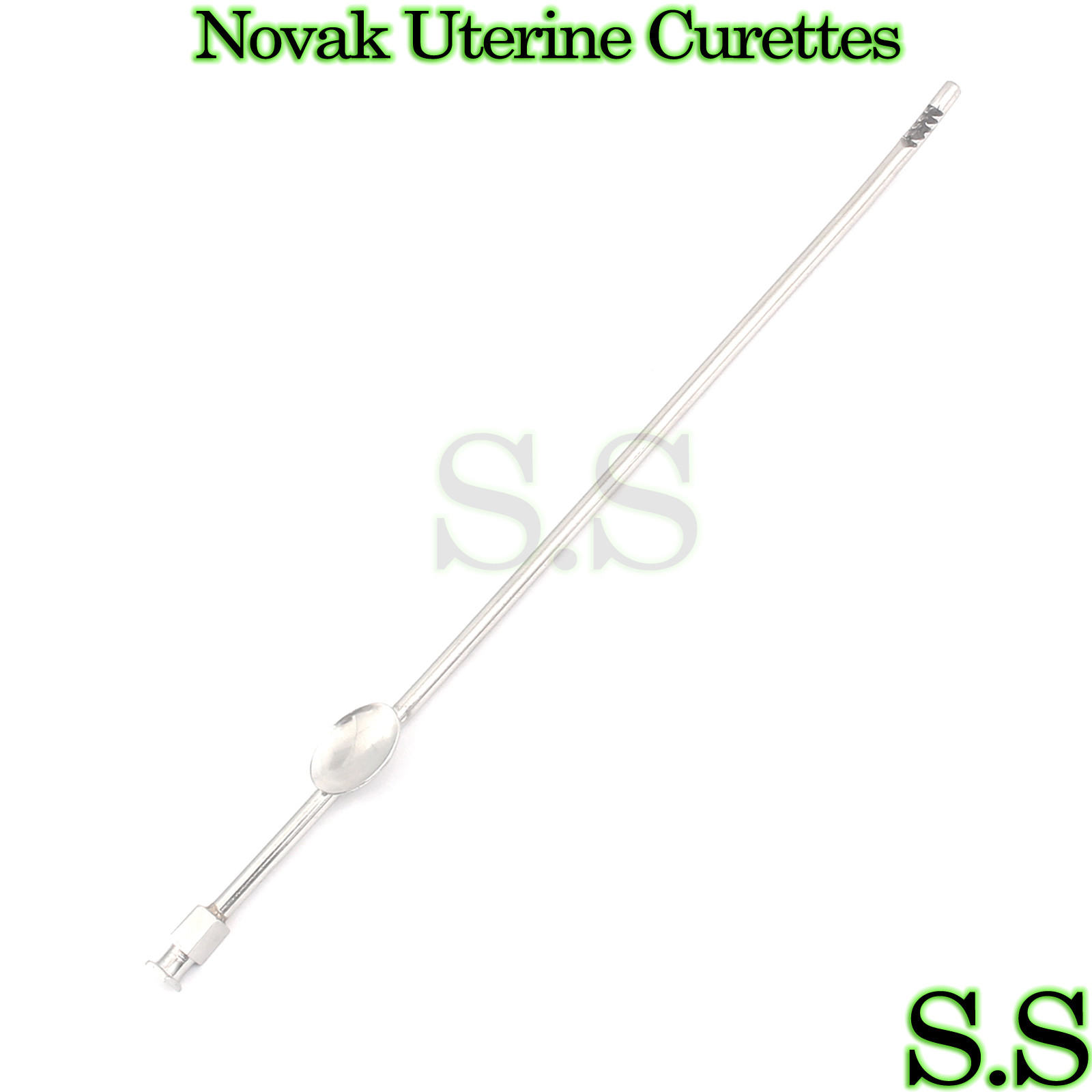 Uterine Curettes Novak 23cm Fine Quality Surgical Instruments