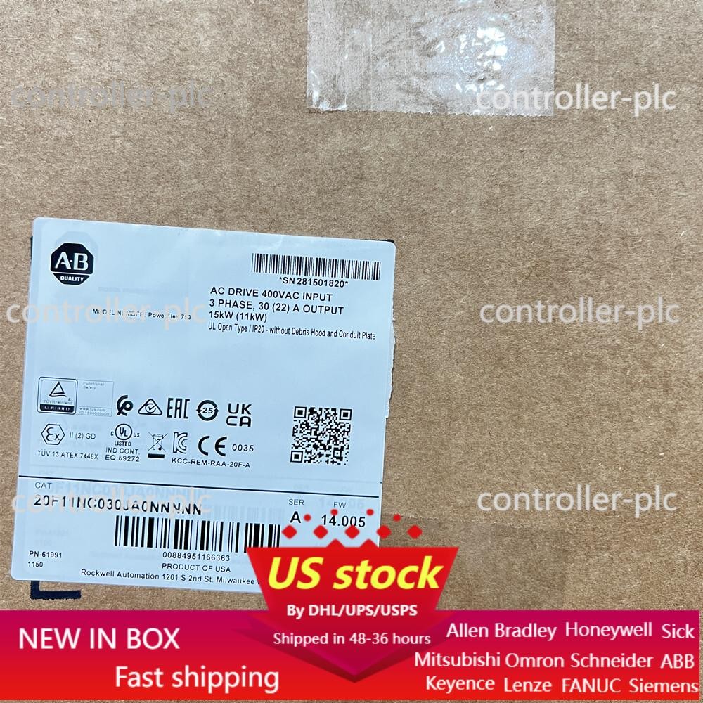Allen-Bradley Powerflex 753 15kw AC Drive 20F11NC030JA0NNNNN US Free Tax