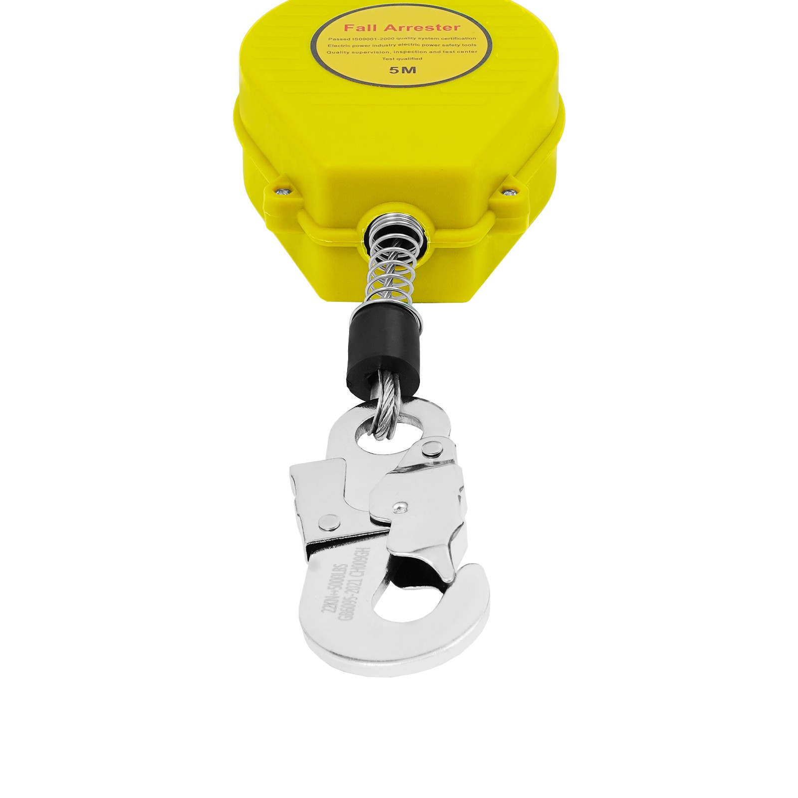330lbs Load Fall Arrest Protection Equipment Dual-disc Brake Fall Arrestor