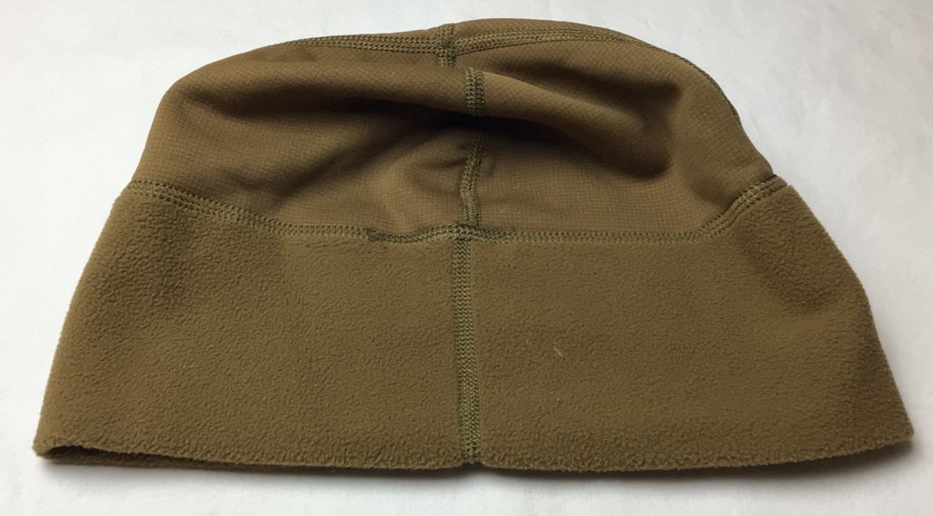 USMC Polartec Hardface Wind Pro Fleece Coyote Watch Cap Beanie L/XL