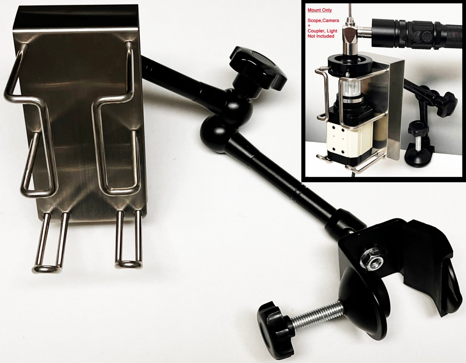 Rigid Endoscope Endoscopy Scope Circon Camera Holder Mount Dock Table Pole Desk