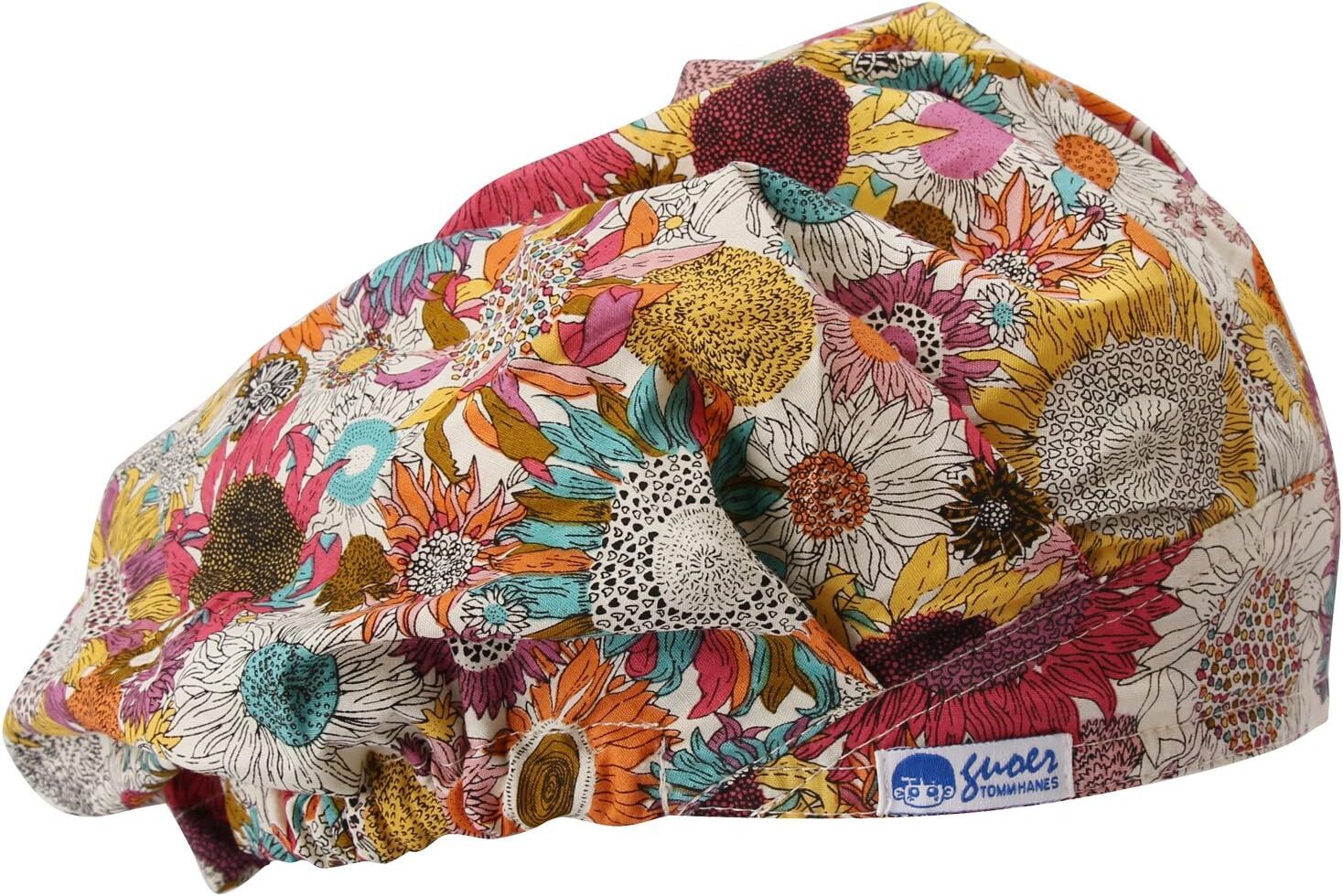 Hat Bouffant Cap One Size Multi Color Size, Color10