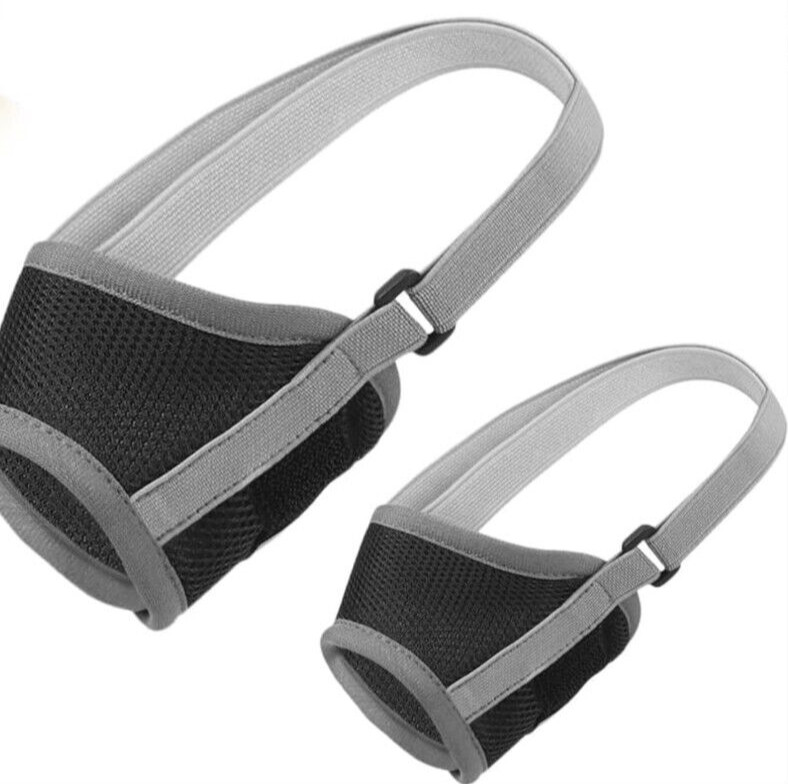Dog Muzzles Lot Sm Med 10 SETS Adjustable Breathable Overhead Strap Small breed