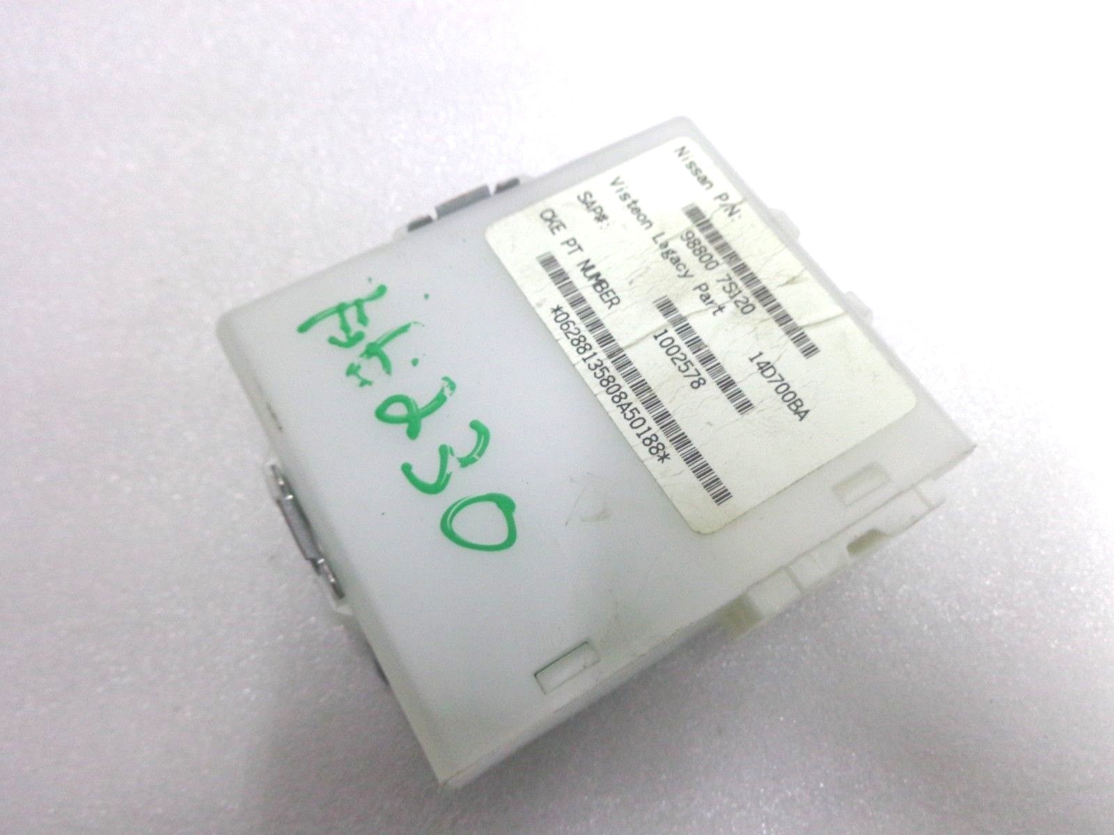 2004-2006-2007-2008-2009 NISSAN TITAN MEMORY DRIVING MODULE 98800-7S120 OEM #29A