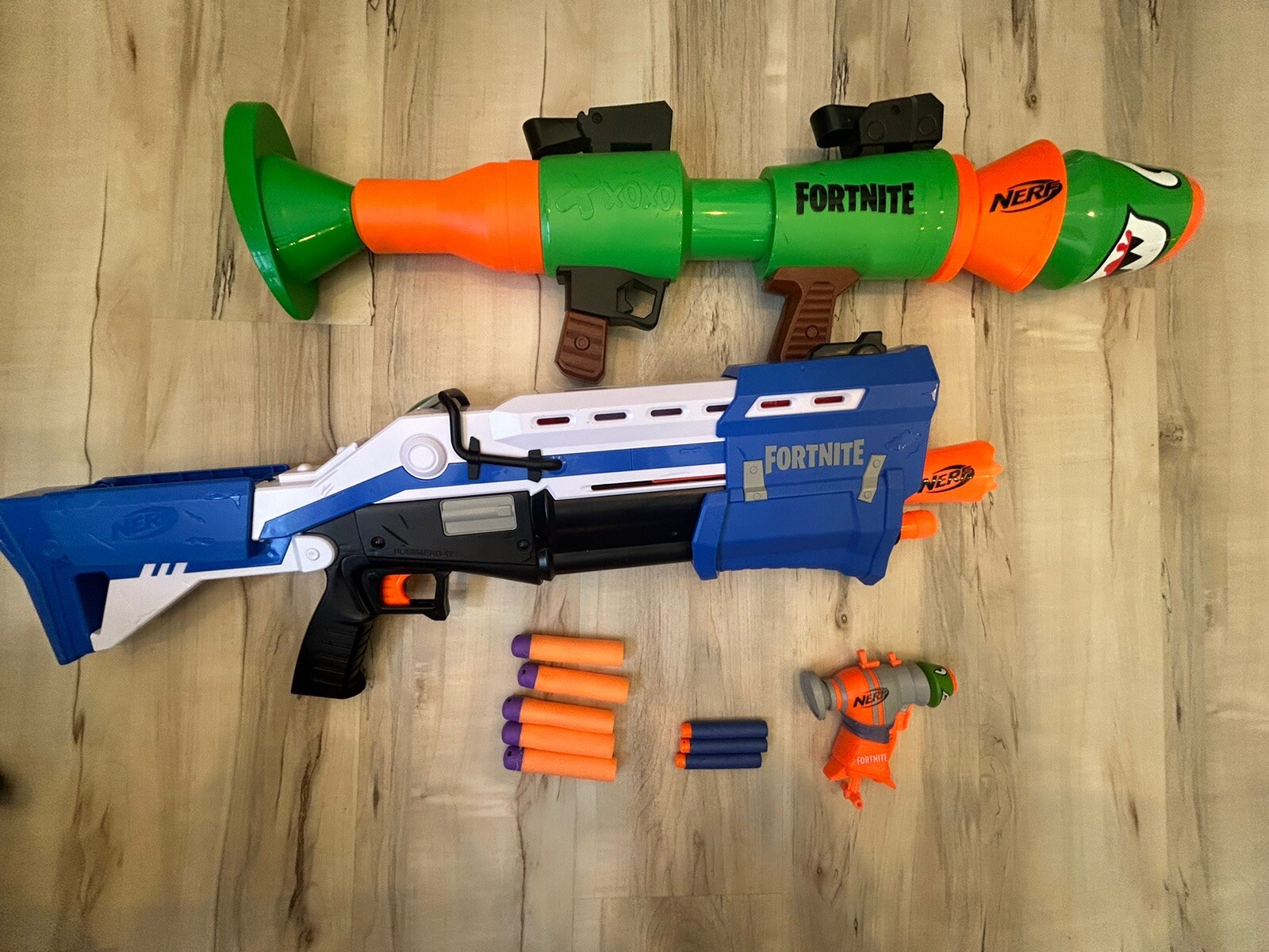Nerf Fortnite lot of 3 guns