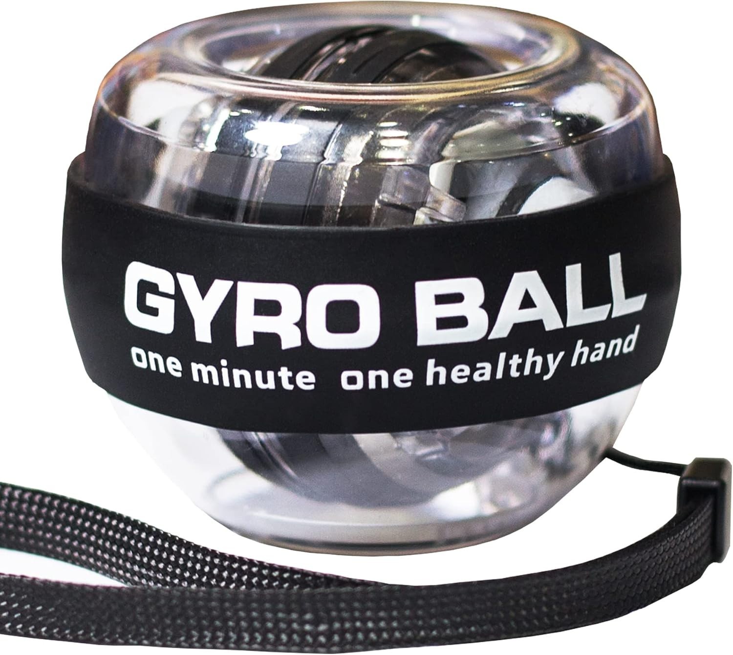 Compact Forearm Exerciser - Portable Wrist Gyro Ball for Strength & Coordination