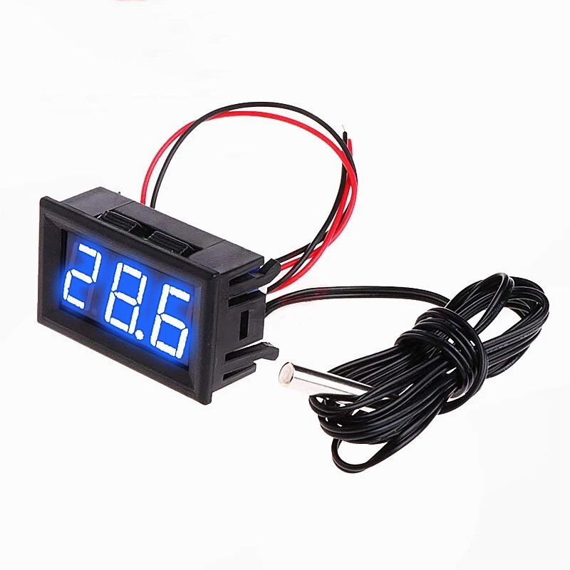 Mini Digital LCD Thermometer Temperature Meter Gauge Sensor Indoor Outdoor