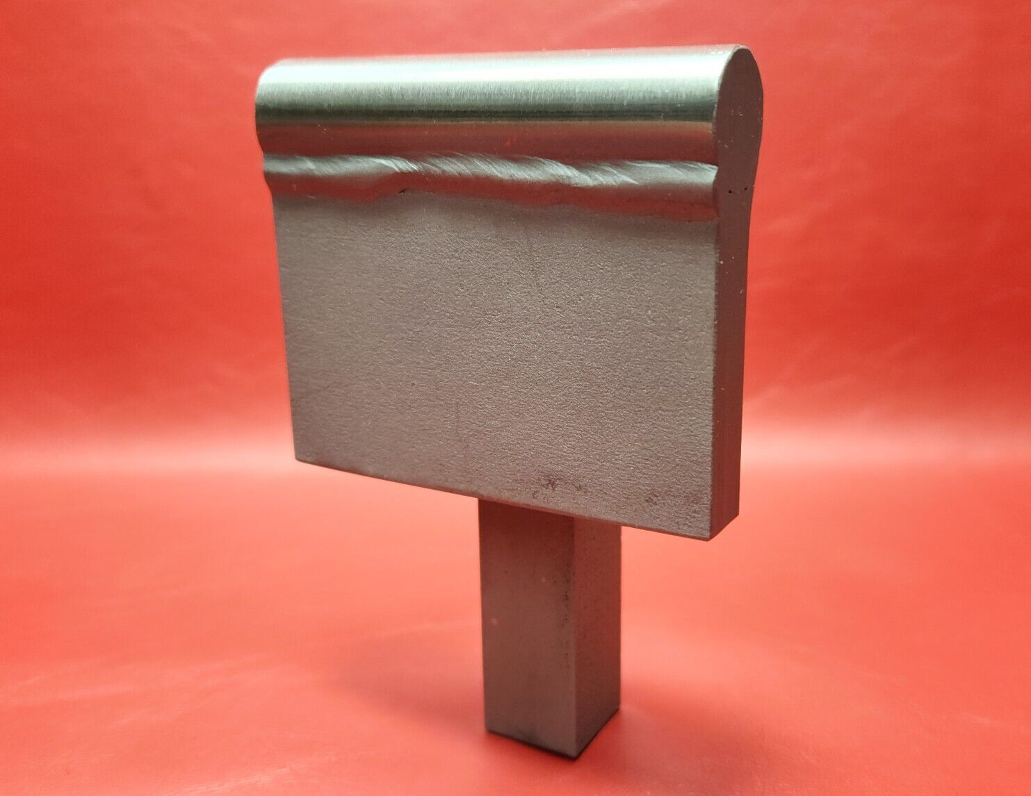 3/4” Hardy Shank 3/4” Diameter Raised Bottom Fuller Blacksmith Anvil Raw Finish