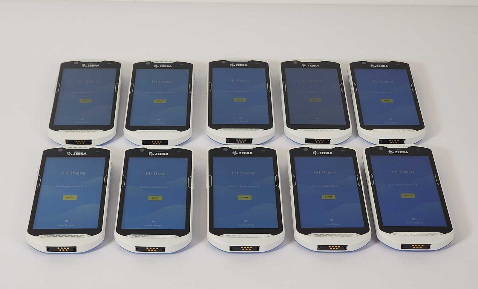 Lot of 10 Zebra TC510K Mobile Computer 5" LCD 2D SE47 Imager TC510K-1HDZU4P-US