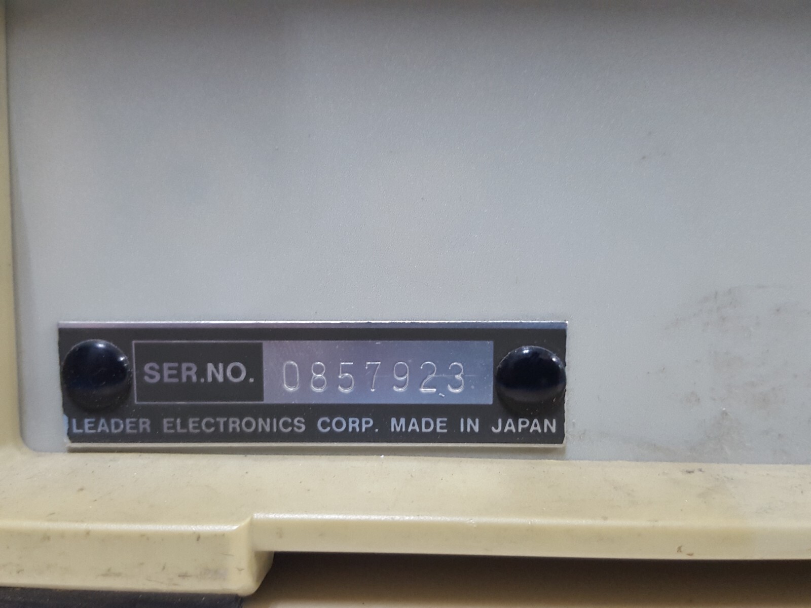 Leader 856 : Multimeter (7923)