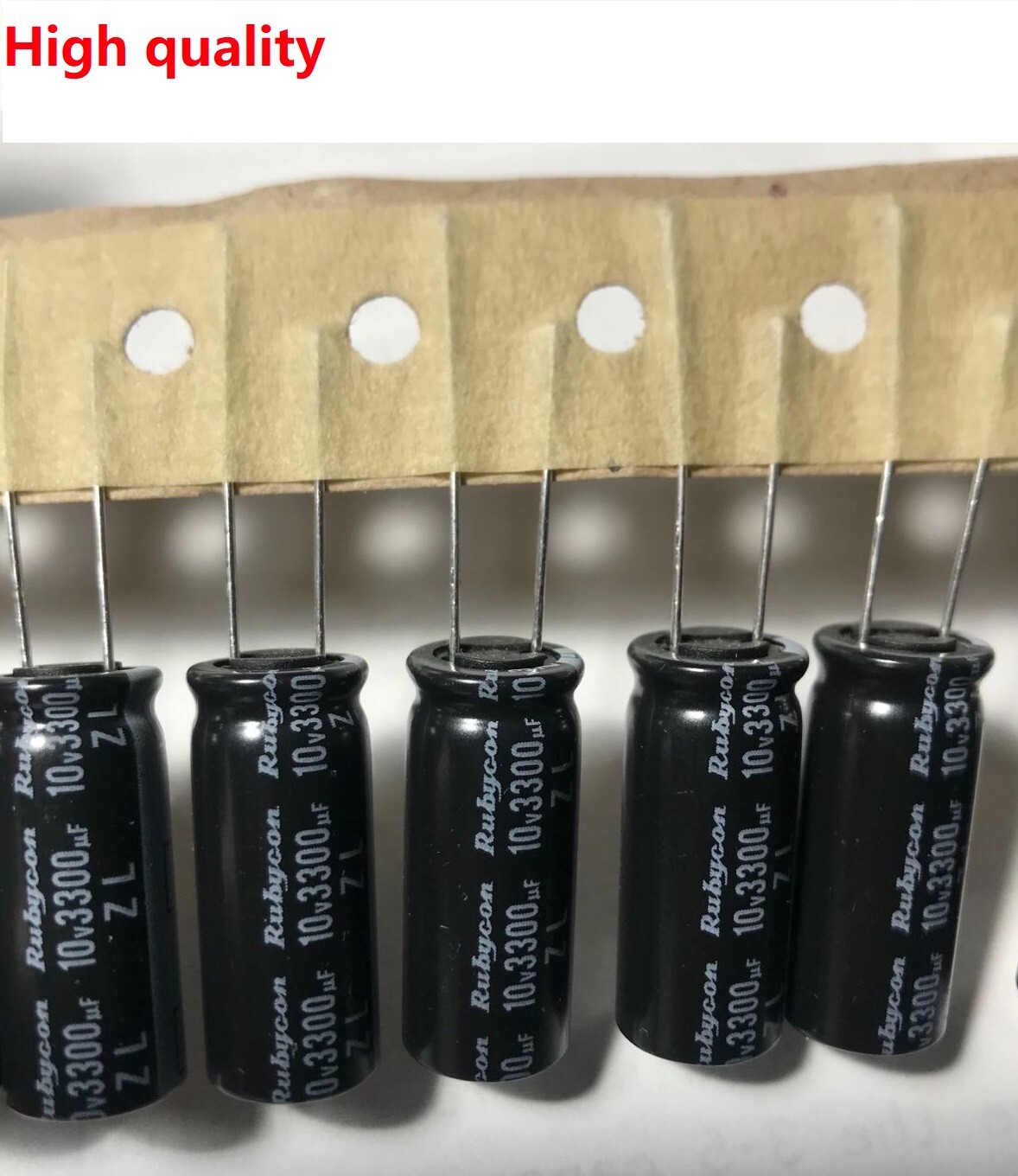 5pcs 3300uf 10v Capacitors Low ESR ( Replacing 6.3v 3300uf  Original XBOX V1.6 )