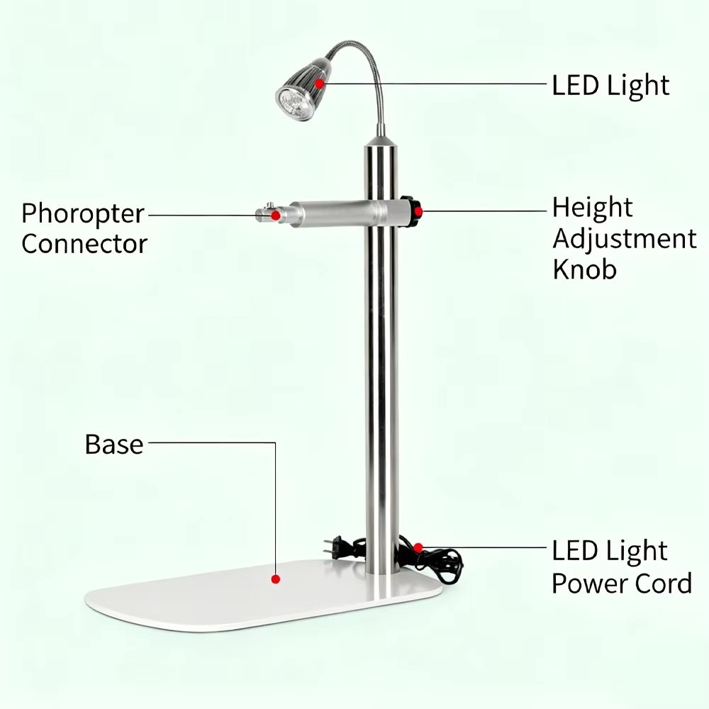 110-220V Height Adjustable Phoropter Support, Table Swing Arm and Wall Hanging B