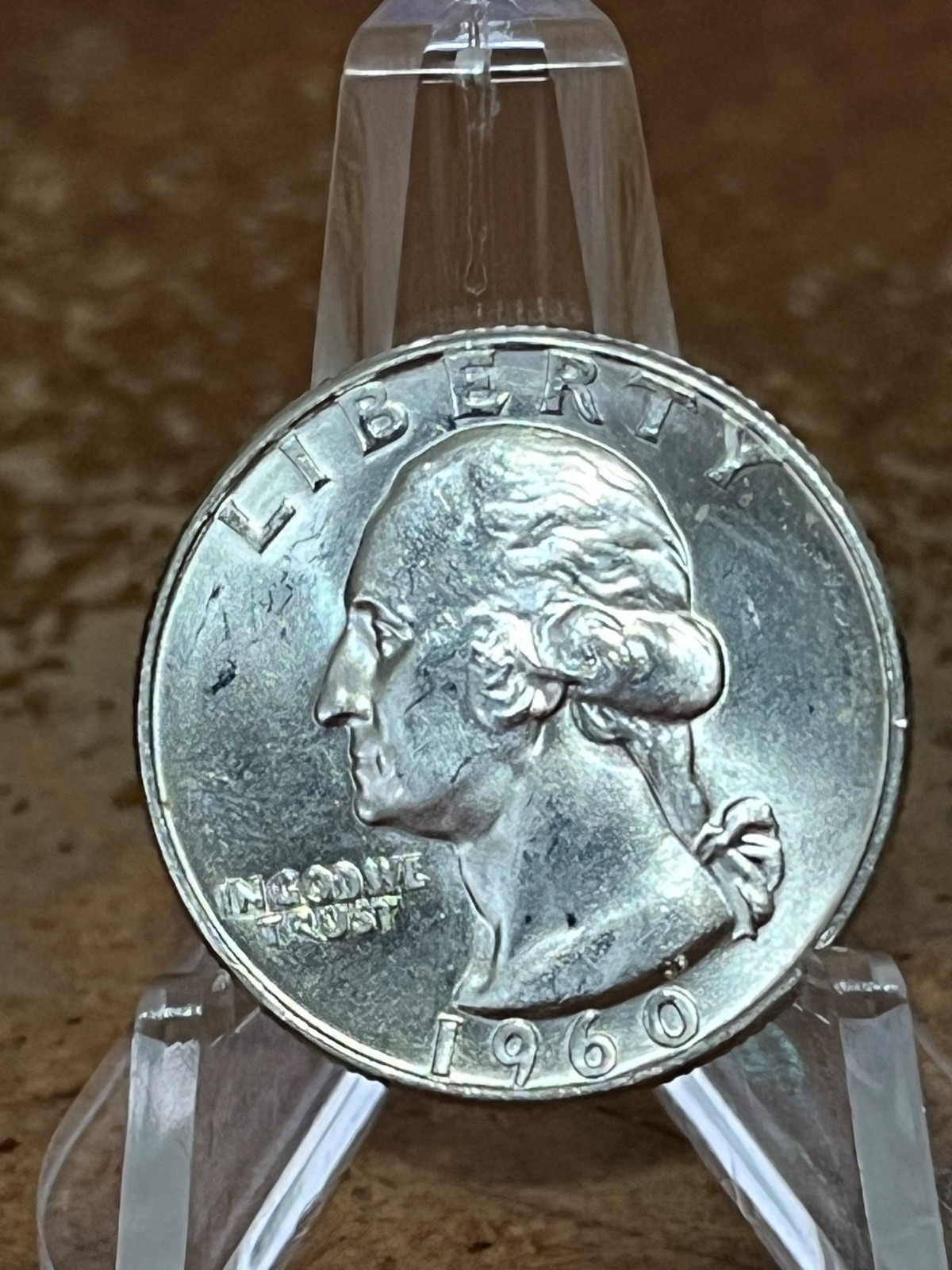 AU/BU 1960-D, Washington Quarter,90% Silver,DDR (D) MINT MARK   # RS2