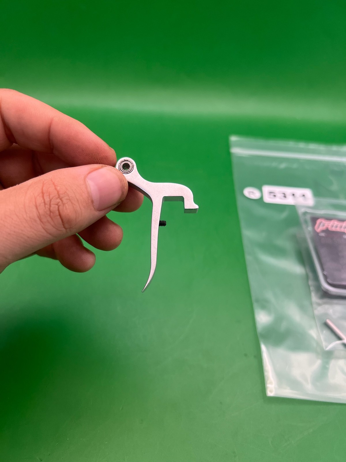 Trinity Proto Paintball Trigger Silver