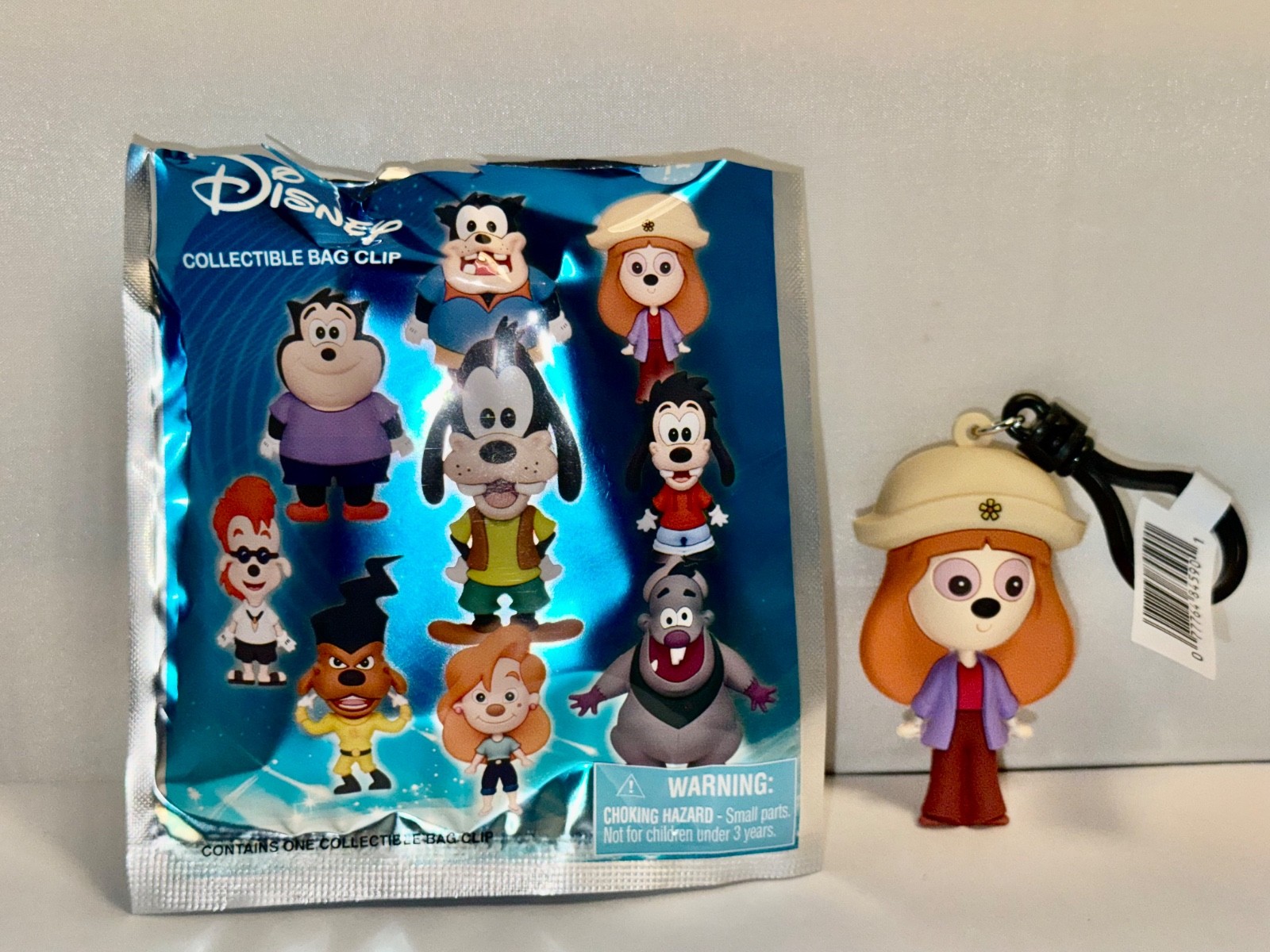 2026 Monogram Disney The Goofy Movie Stacey 3D Foam Bag Clip Keychain