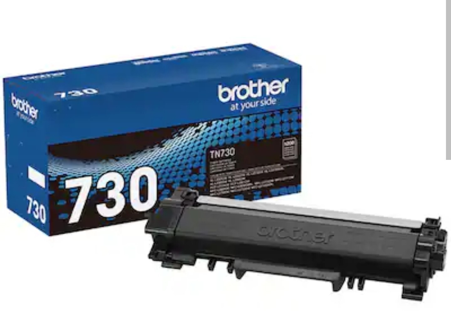 GENUINE - BROTHER TN730 BLACK TONER CARTRIDGE - SEALED FREE FAST SHIPPING