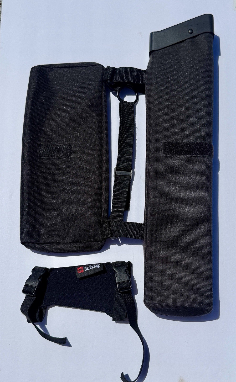 Vista 3 Tube Archery Target Quiver Range With Belt