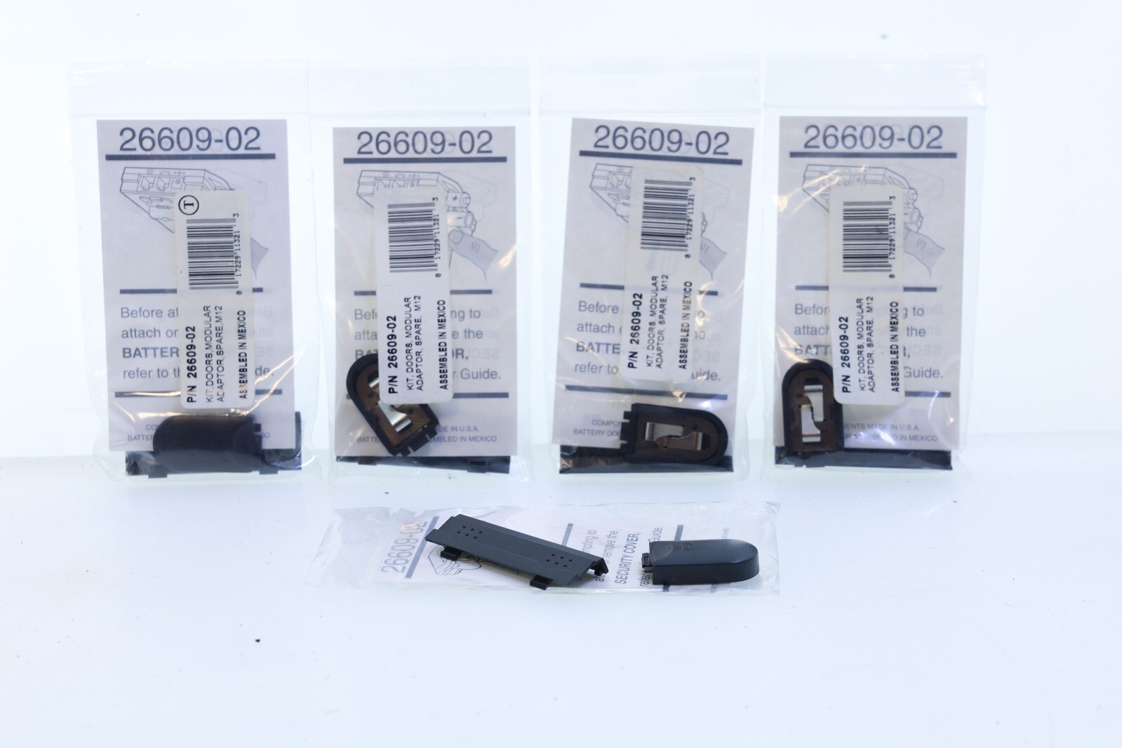 [Lot of 5] PLANTRONICS Battery Door Cover for M12 M22 MX10 Amplifier, USA Ship