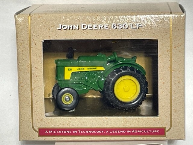 1995 ERTL 1/64 John Deere 630 LP Green Farm Toy Tractor, ERTL 50th Anniversary