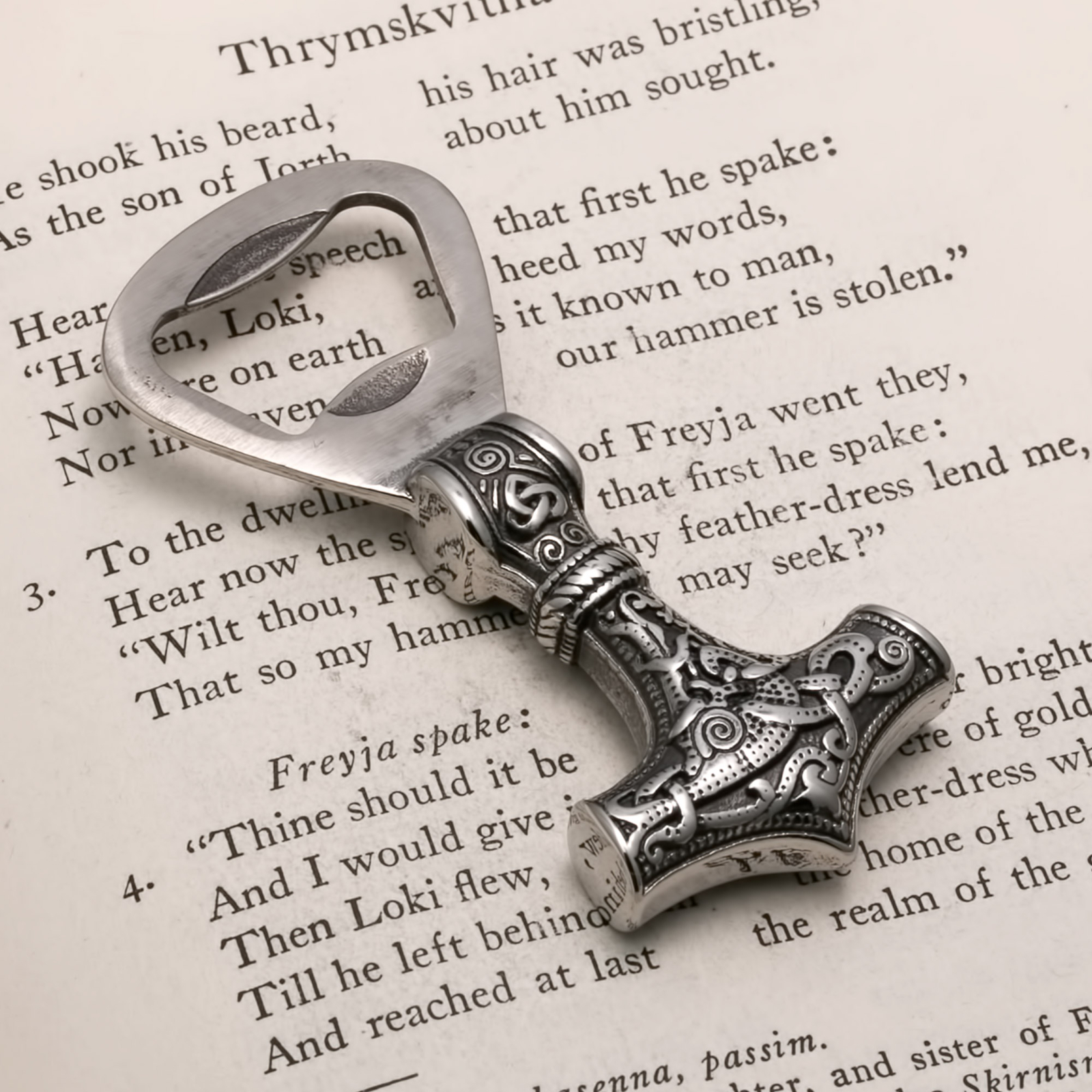 Viking Mjolnir Thor's Hammer Ancient Bottle Opener