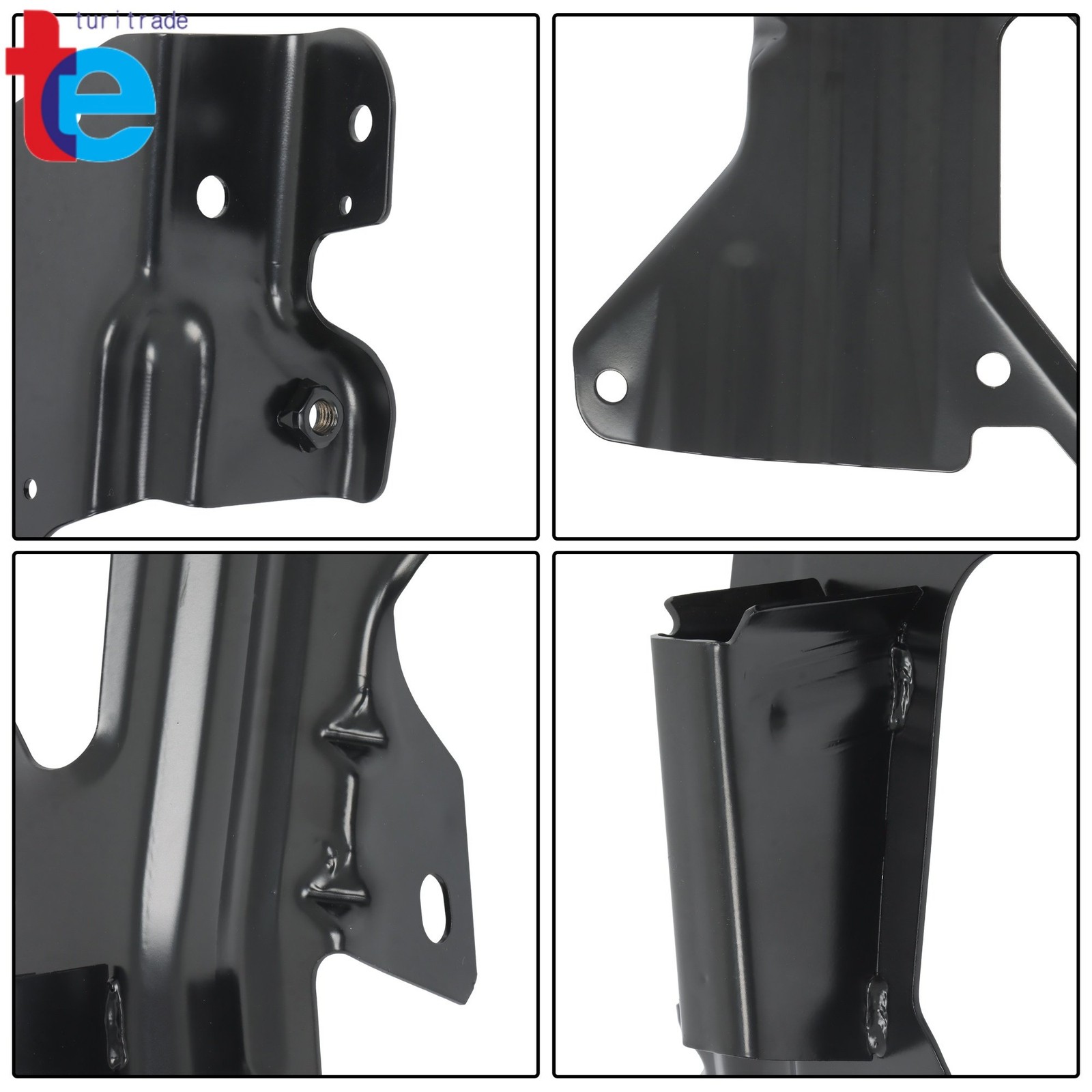 For Chevrolet Silverado 1500 2016-2018 Front Bumper Support & Mount Bracket Set