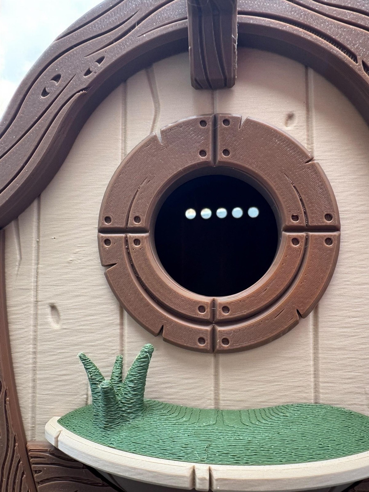 Hobbit Bird House | Blink Camera Compatible | 3D Printed | Birding