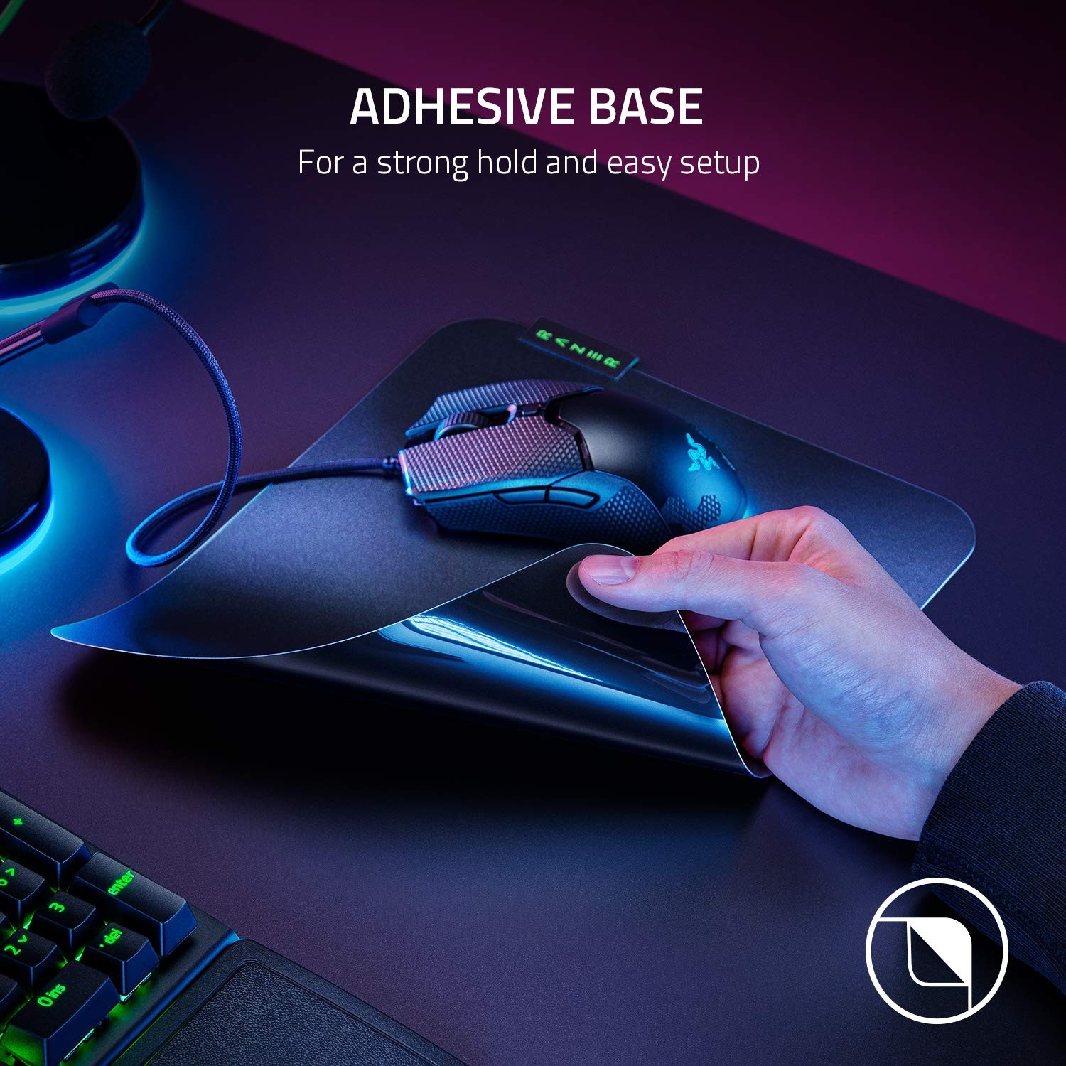 Razer Sphex V3 Hard Gaming Mouse Mat: Ultra-Thin Form Factor - Tough Polycarb...