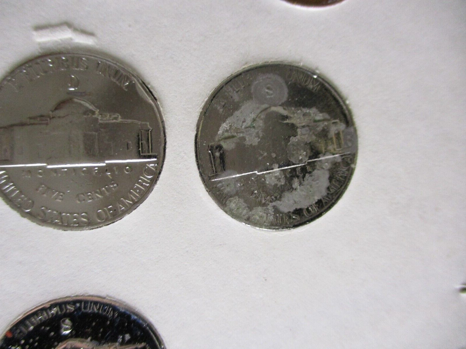Jefferson Silver Nickel Set w/Steel & Copper Penny's 1942 to 1945 Victory Years