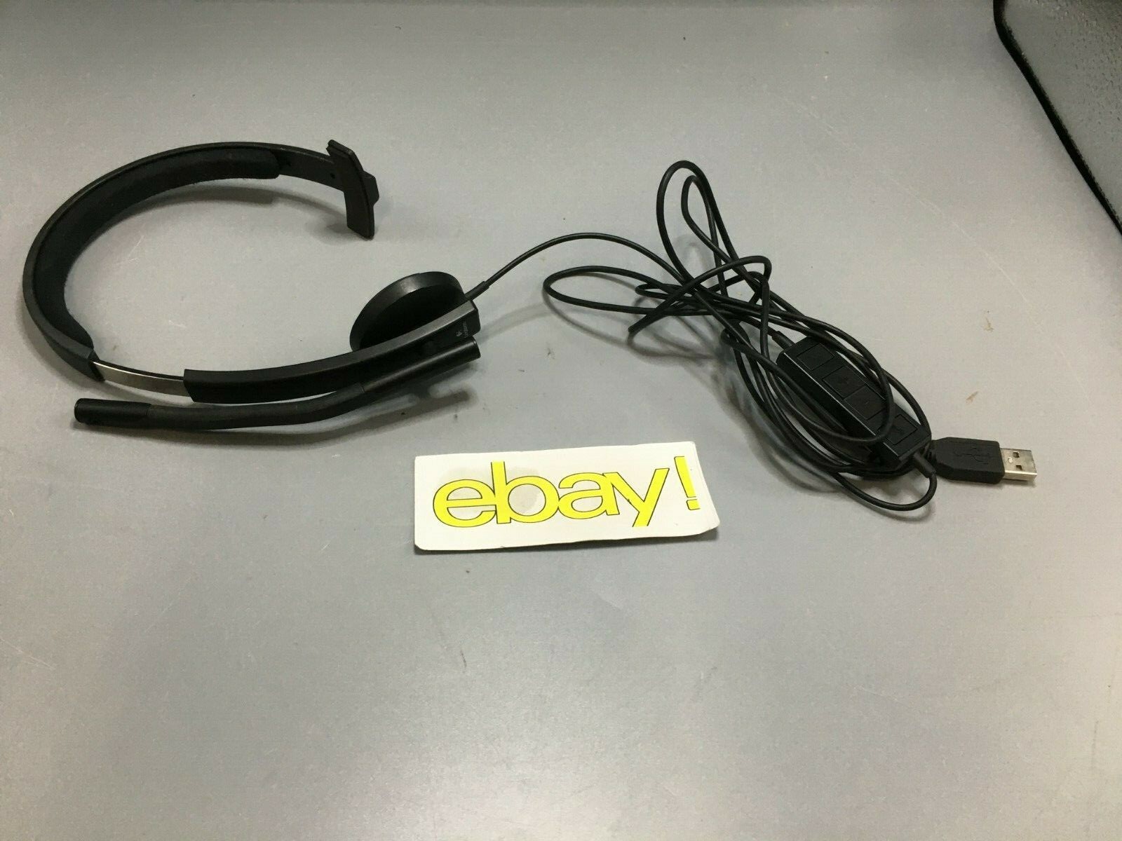 Logitech H570e A-00063 USB 2.0 Wired Online Mono Headset Work Headset