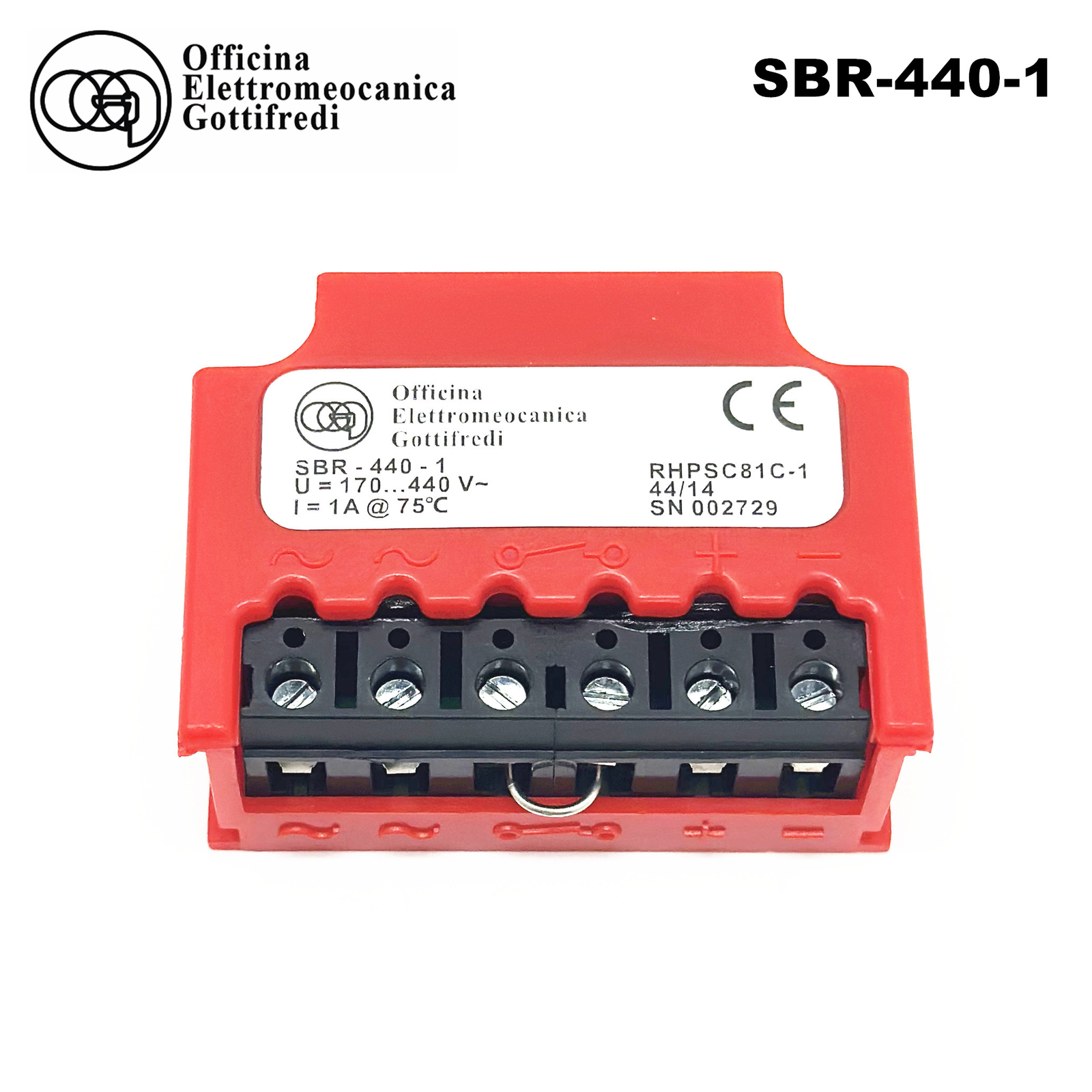SBR-440-1 170...400V~ 1A RHPSC81C-1 SN002729 Brake Rectifier module