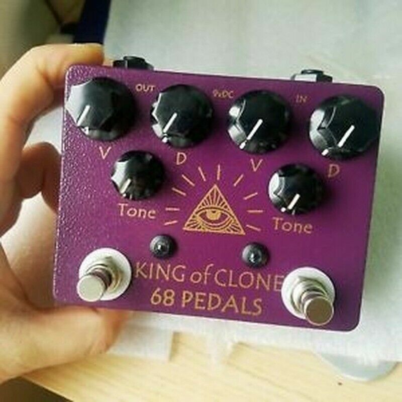 68 Pedals King of Clone Overdrive KOT King of Tone