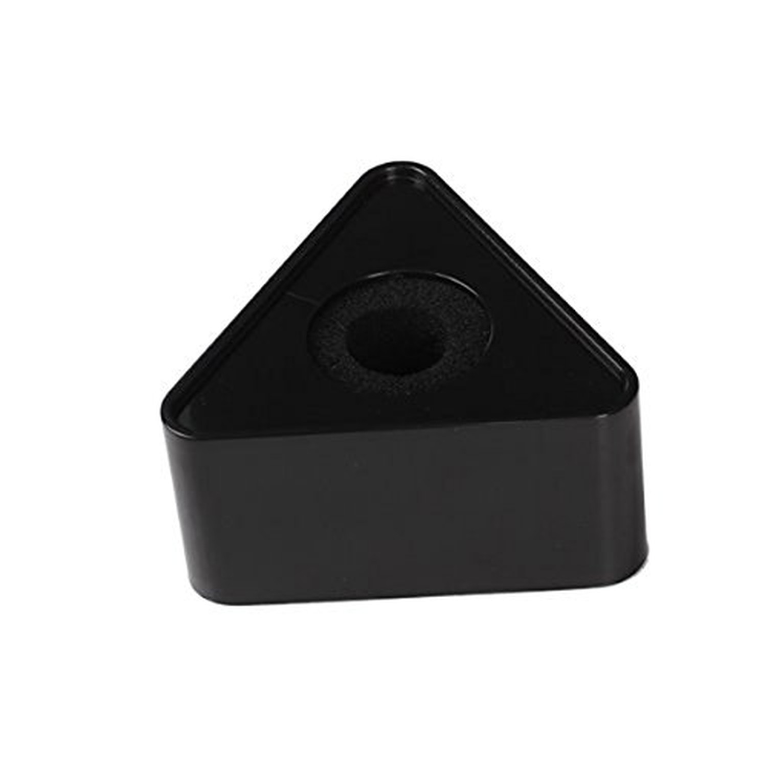 TINKSKY Microphone Flag Station Triangular Abs Interview Mic Holder for Podca...